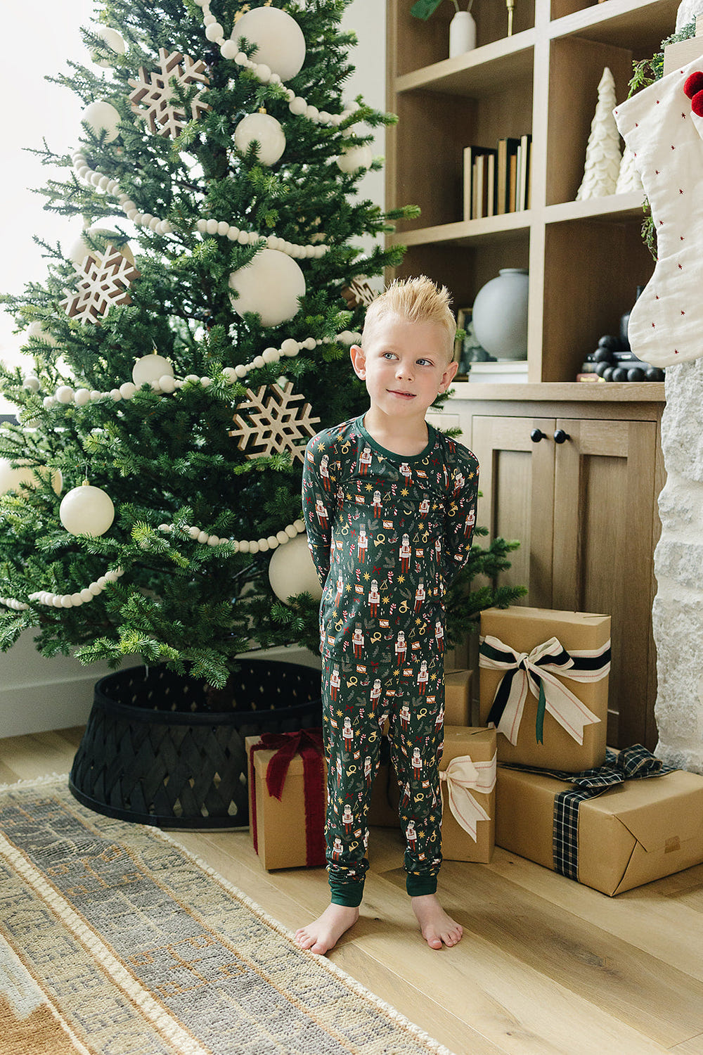 Green Nutcracker Bamboo Cozy Set - MOOGCO Baby