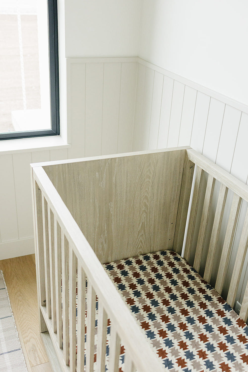 Western Aztec Muslin Crib Sheet - MOOGCO Baby