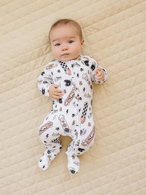 Bamboo Zip Romper | Sk8er