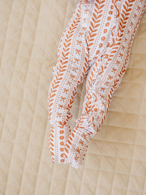 Bamboo Zip Romper | Boho Daisy