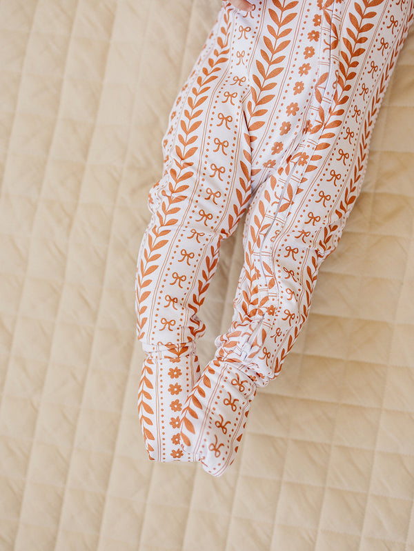 Bamboo Zip Romper | Boho Daisy