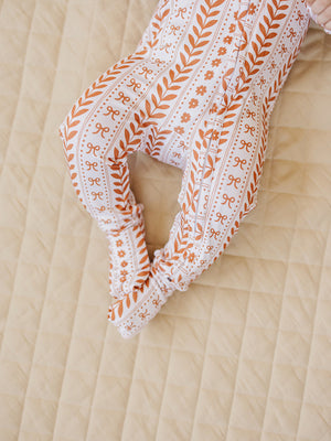 Bamboo Zip Romper | Boho Daisy