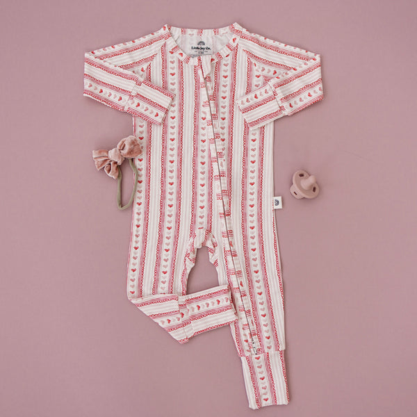 Laced with Love Bamboo Zippy Pajamas