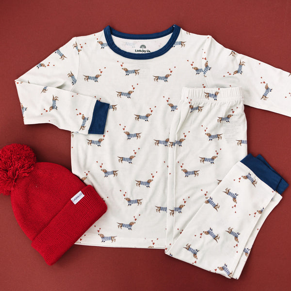 Puppy Love 2pc Bamboo Pajamas