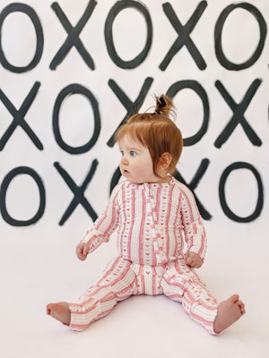 Laced with Love Bamboo Zippy Pajamas