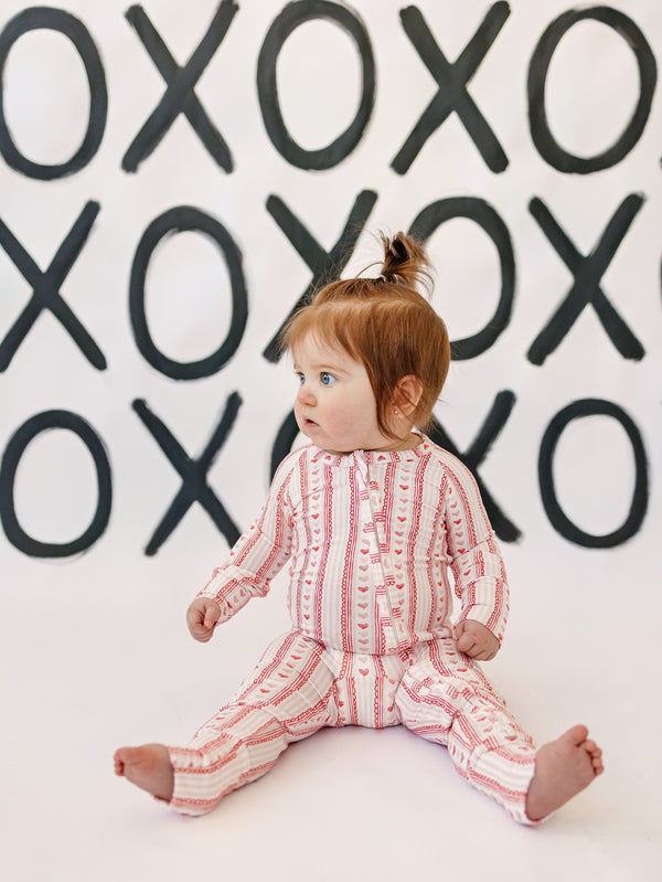 Laced with Love Bamboo Zippy Pajamas