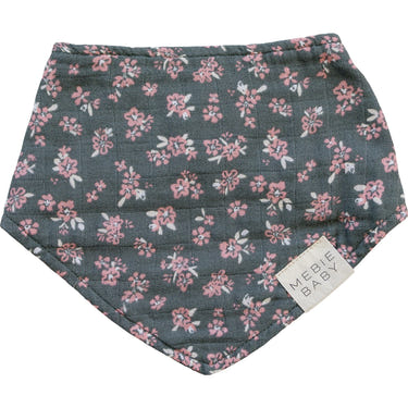 Olive Bloom Classic Muslin Bib in soft fabric, perfect for keeping babies clean during mealtime.