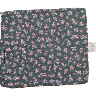 Olive Bloom Muslin Burp Cloth - Soft, absorbent baby burp cloth for comfortable feeding and mess-free moments.