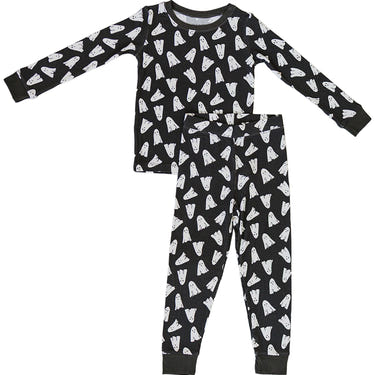 Spooky Bamboo Cozy Set for babies - soft, stylish two-piece outfit perfect for Halloween fun.