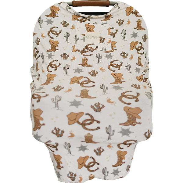 Outlaw Cowboy Ribbed Bamboo Multi-Use Cover