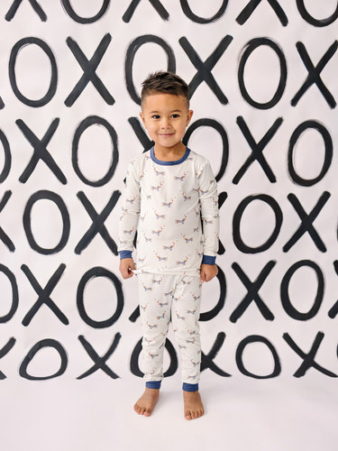 Puppy Love 2pc Bamboo Pajamas
