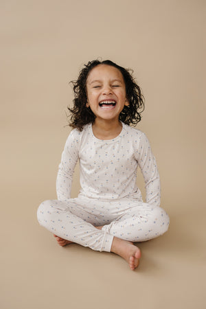 Tiny Tulips 2pc Bamboo Pajamas