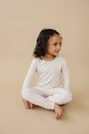 Tiny Tulips 2pc Bamboo Pajamas