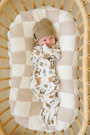 Outlaw Cowboy Ribbed Bamboo Knot Gown