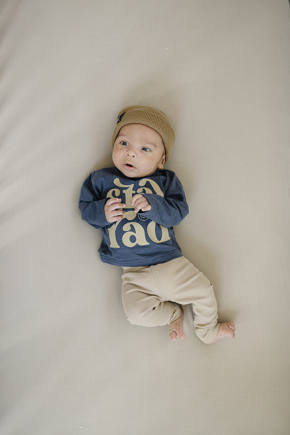 Oatmeal Organic Leggings - MOOGCO Baby