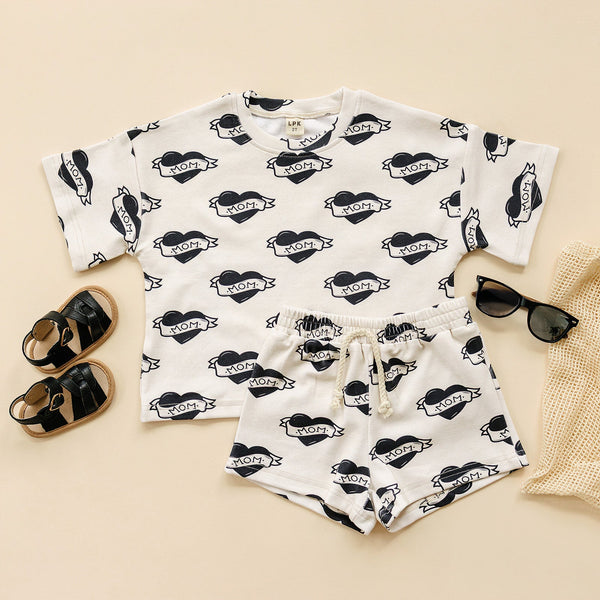 Shorts Set | Mom tattoo