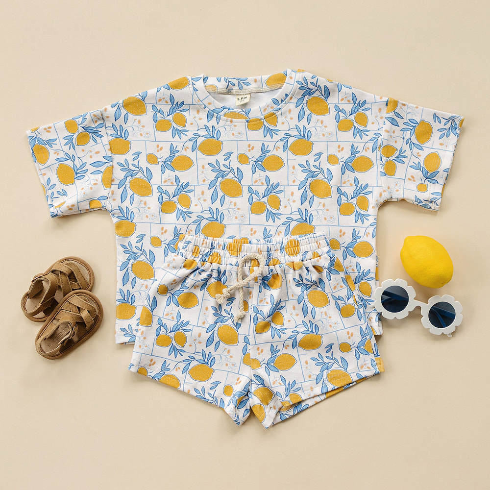 Shorts Set | Lemons