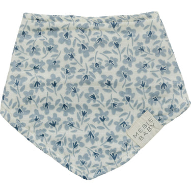 Blue Blossom Classic Muslin Bib for babies, soft and stylish, perfect for mealtime messes.