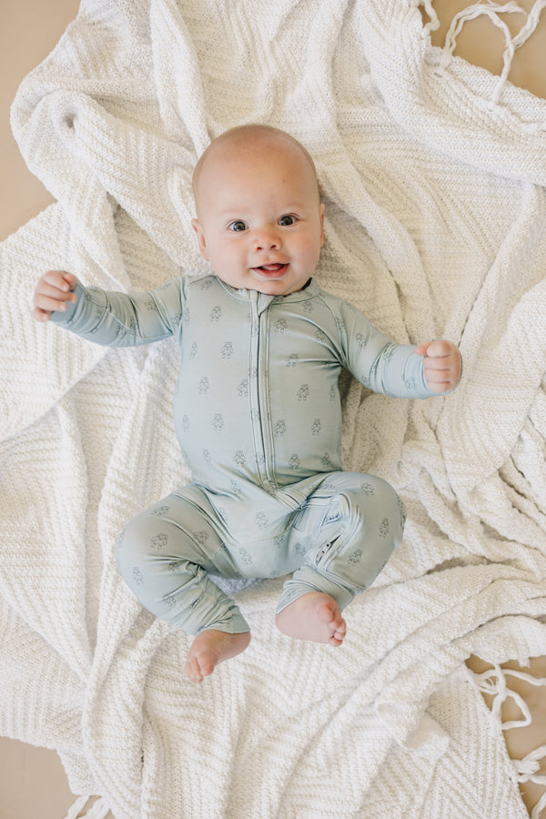 Fly Me to the Moon Bamboo Zippy Pajamas