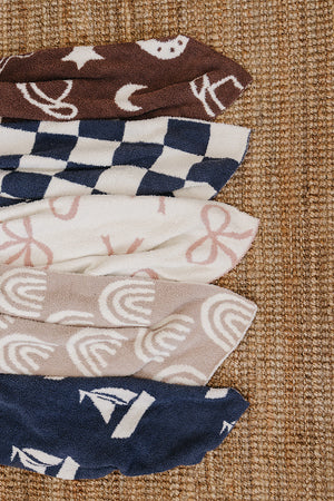 Sailboat Plush Blanket
