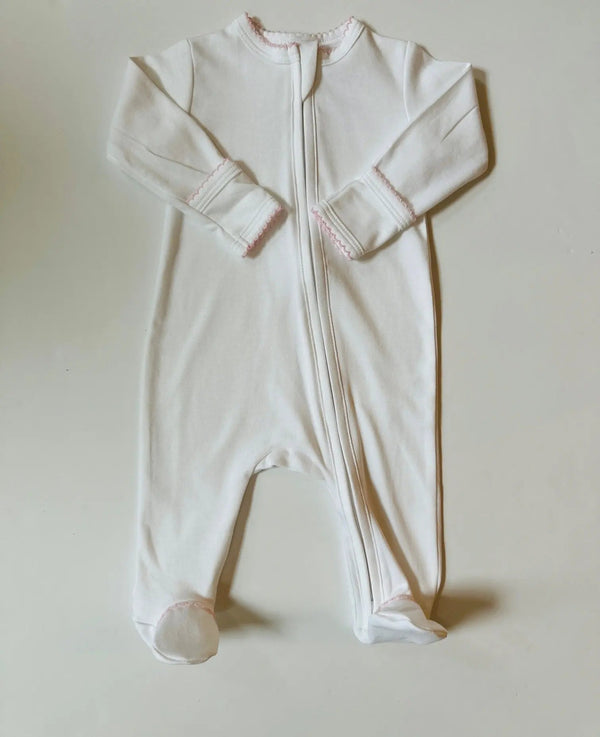 Stroller Society Pima Cotton Zipper Footies Infant Apparel