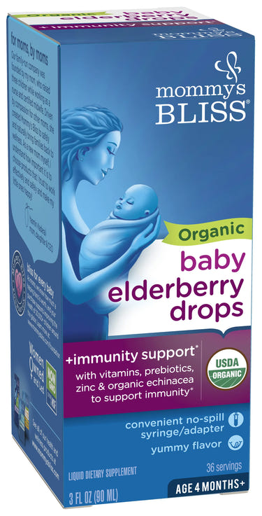 Cozy Farm Mommy's Bliss Elderberry Immunity Drops Pack of 3