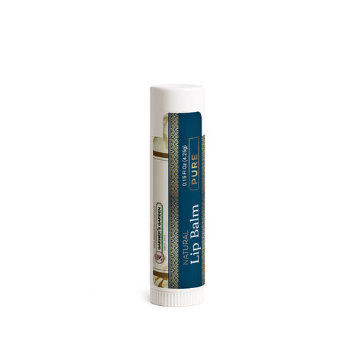 Garner's Garden Natural Lip Balm Lavender coconut shea beeswax