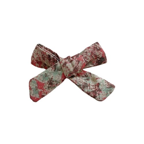 Classic Hair Bow - Blush Abstract (Limited Edition)
