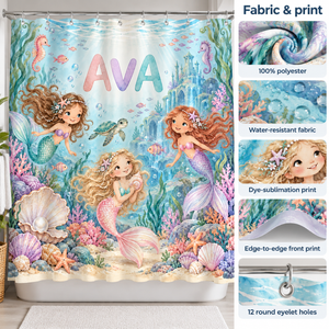 Fabric details: 100% polyester, water-resistant, dye-sublimation print, 12 round eyelet holes