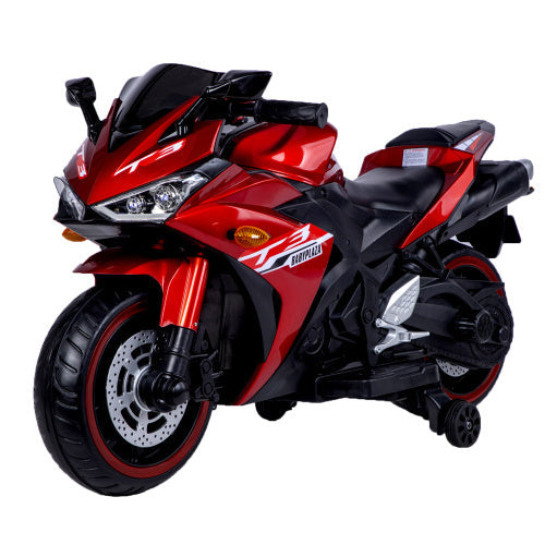 Kids' 12V Ride-On Motorcycle – Electric Motorbike for Ages 3–6