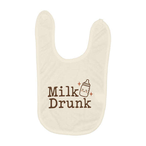 Milk Drunk baby bib
