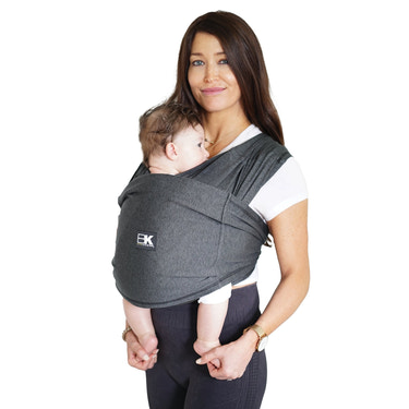 Baby K'tan Active Yoga Baby Carrier | Heather Black - MOOGCO Baby