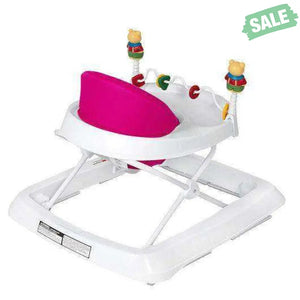 Adjustable Height Removable Folding Portable Baby Walker-Blue Blue Baby Walkers