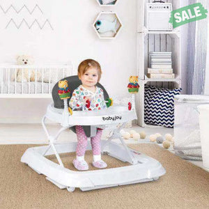 Adjustable Height Removable Folding Portable Baby Walker-Blue Blue Baby Walkers