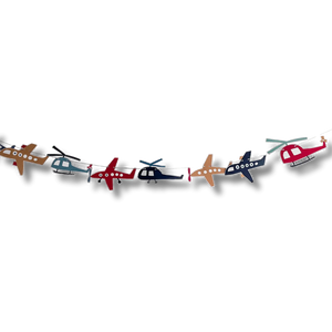 Airplane Birthday Party Banner, 8 Ft Kids Party Decoration