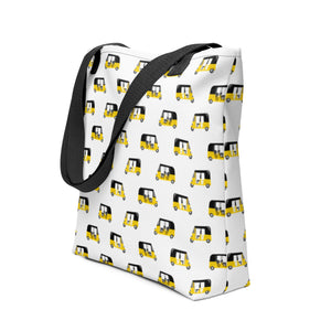 Classic Auto Tote Bag – A Whimsical Ride for Everyday Adventures