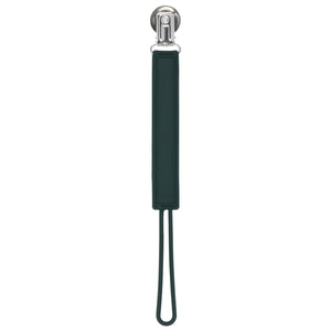 Classic Hunter Green All Silicone One Piece Pacifier Clip