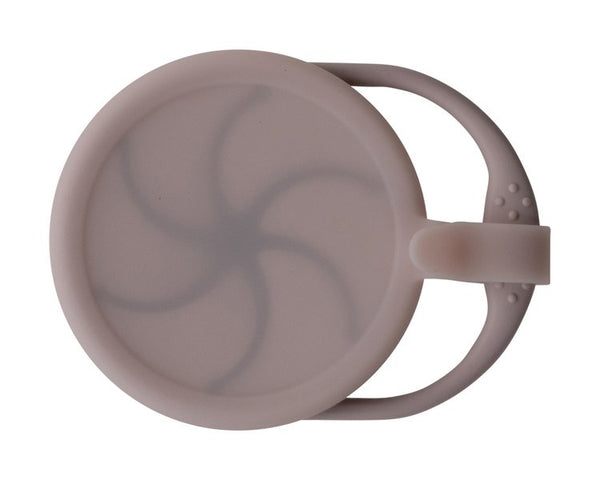 Silicone Snack Cup- Dusty Lilac