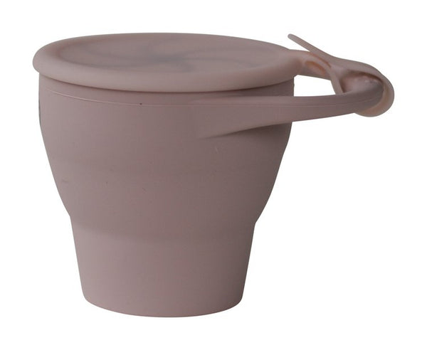 Silicone Snack Cup- Dusty Lilac