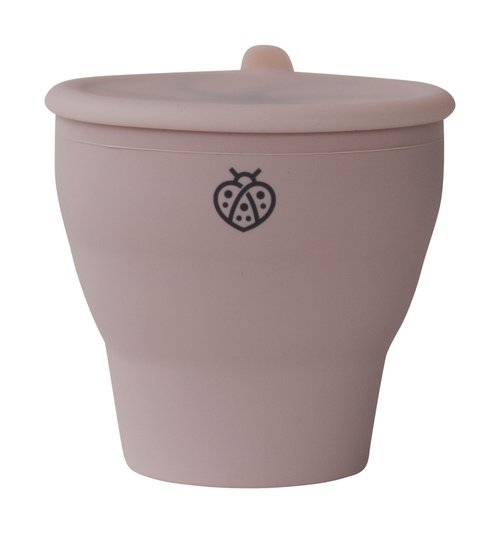 Silicone Snack Cup- Dusty Lilac