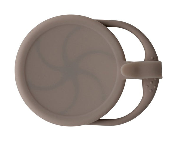 Silicone Snack Cup- Taupe