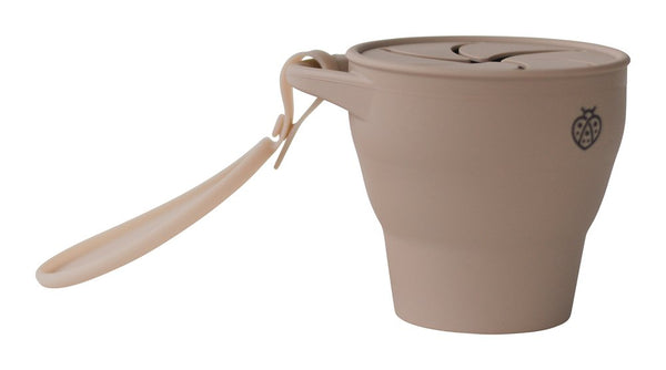 Silicone Snack Cup- Taupe