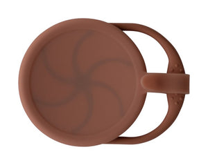 Silicone Snack Cup- Pumpkin