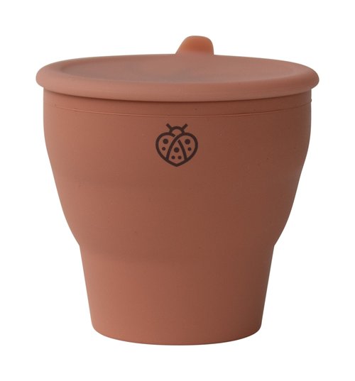 Silicone Snack Cup- Pumpkin