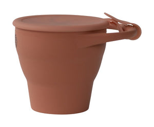 Silicone Snack Cup- Pumpkin