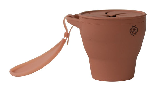 Silicone Snack Cup- Pumpkin