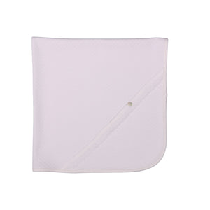 ANDREA | Baby White Quilted Cotton Blanket