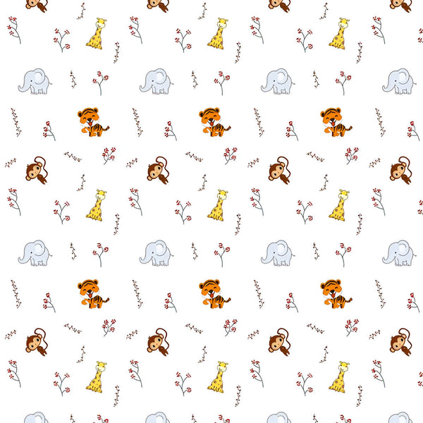 Animal Themed Baby Room Curtain