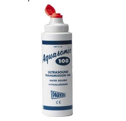 Aquasonic 100 Ultrasound Transmission Gel for prenatal heart rate monitoring, essential for clear ultrasound imaging.