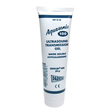 Aquasonic 100 Ultrasound Transmission Gel for prenatal heart rate monitoring, essential for clear ultrasound imaging.